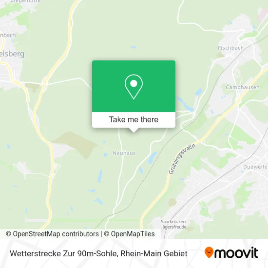 Карта Wetterstrecke Zur 90m-Sohle