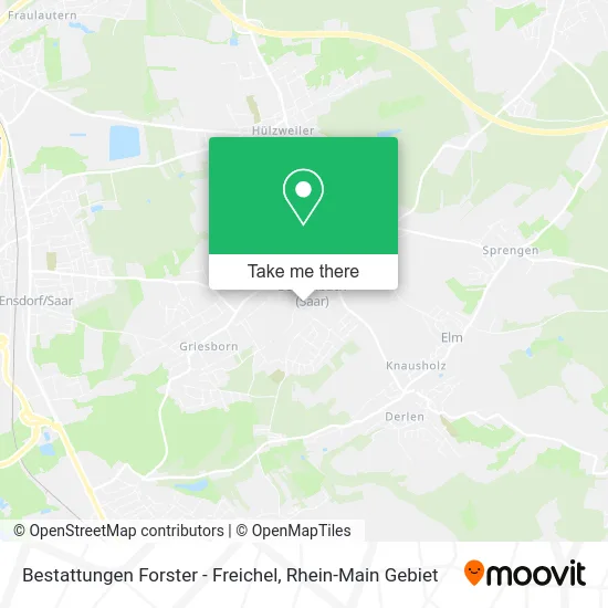 Карта Bestattungen Forster - Freichel