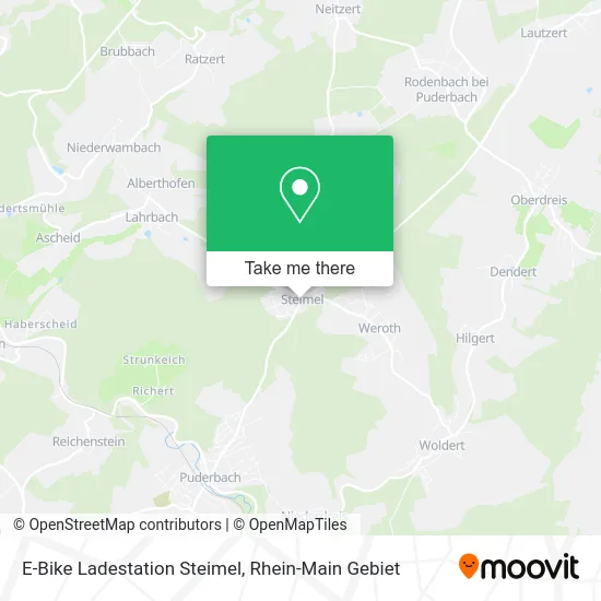 Карта E-Bike Ladestation Steimel