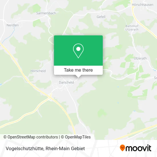 Карта Vogelschutzhütte