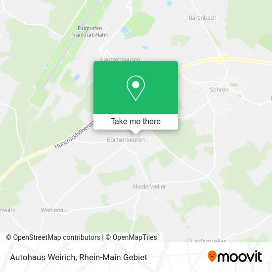 Карта Autohaus Weirich