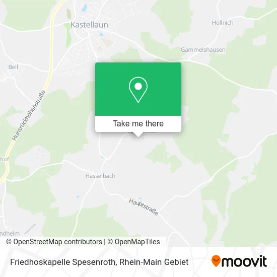 Карта Friedhoskapelle Spesenroth