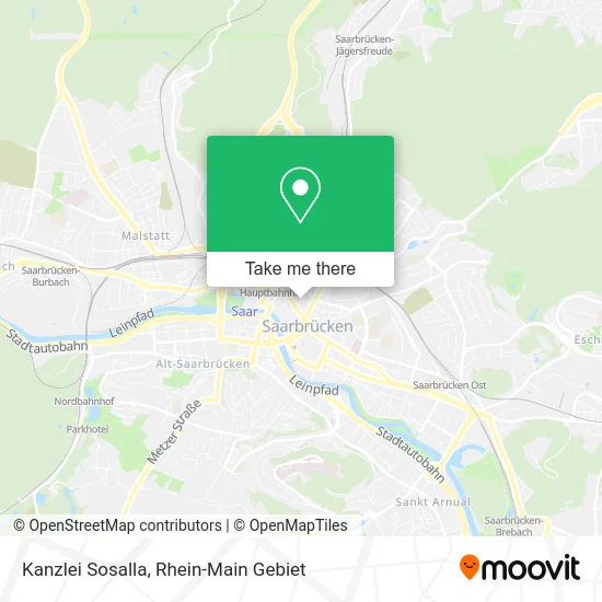 Карта Kanzlei Sosalla