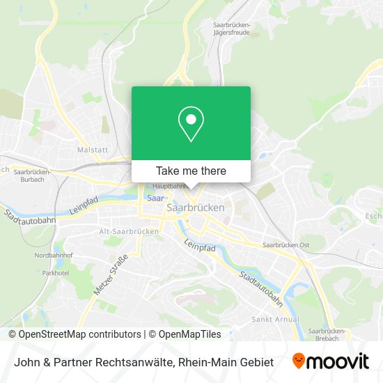 Карта John & Partner Rechtsanwälte