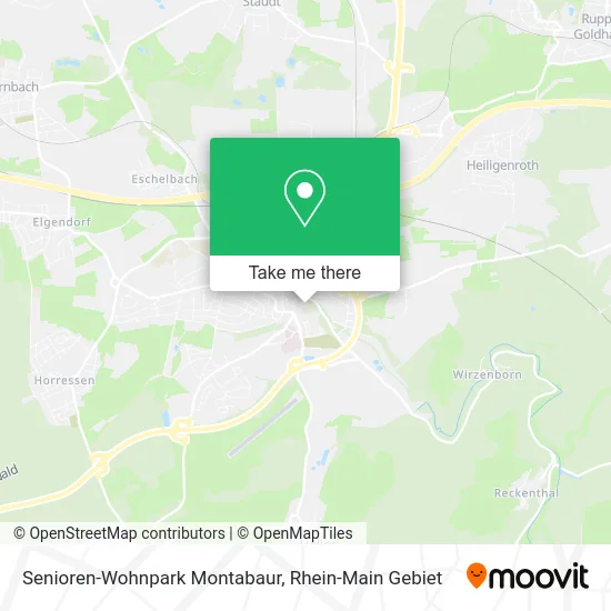 Карта Senioren-Wohnpark Montabaur