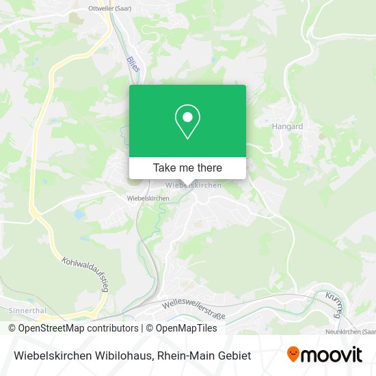 Карта Wiebelskirchen Wibilohaus