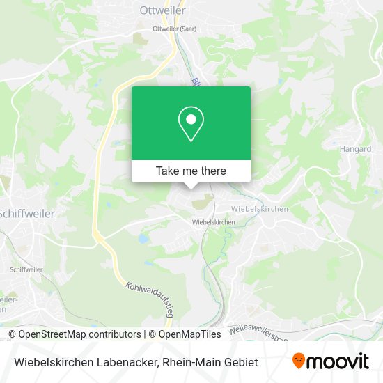 Wiebelskirchen Labenacker map