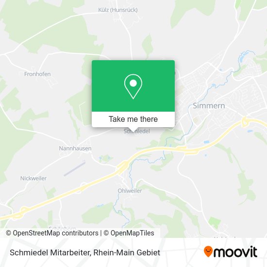 Карта Schmiedel Mitarbeiter