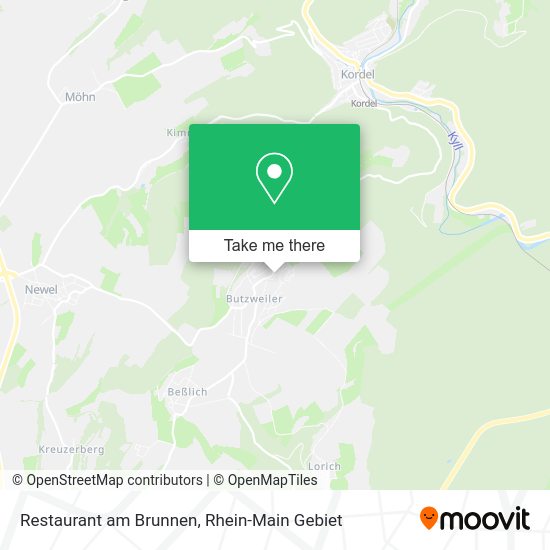 Карта Restaurant am Brunnen