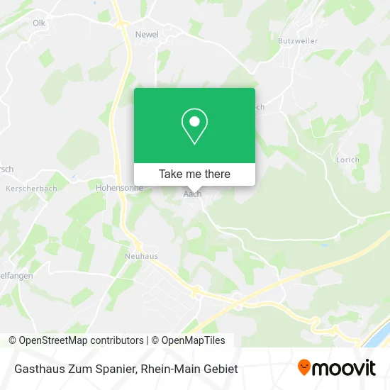 Карта Gasthaus Zum Spanier