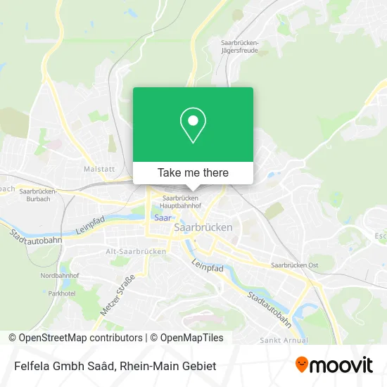 Карта Felfela Gmbh Saâd