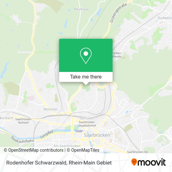 Карта Rodenhofer Schwarzwald