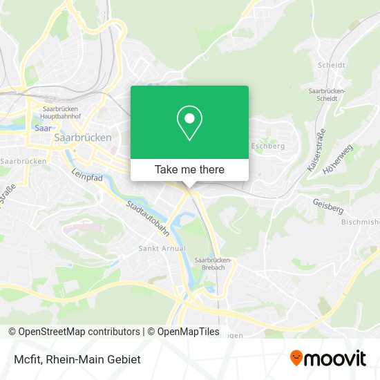 Карта Mcfit