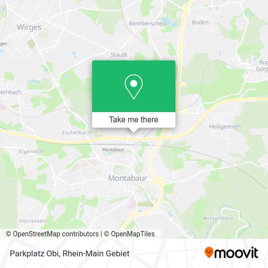 Карта Parkplatz Obi