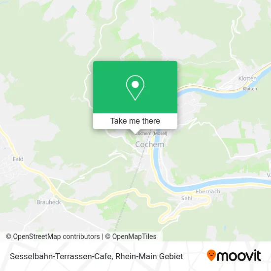 Карта Sesselbahn-Terrassen-Cafe