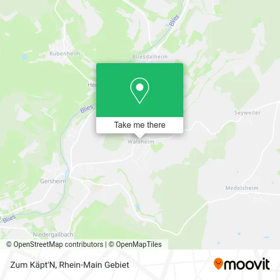 Карта Zum Käpt'N