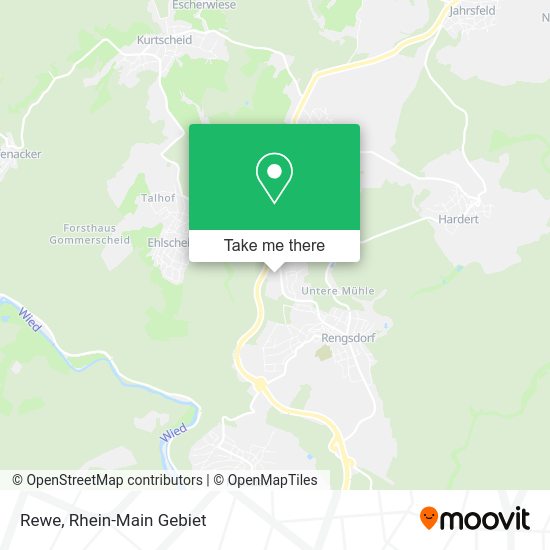 Rewe map