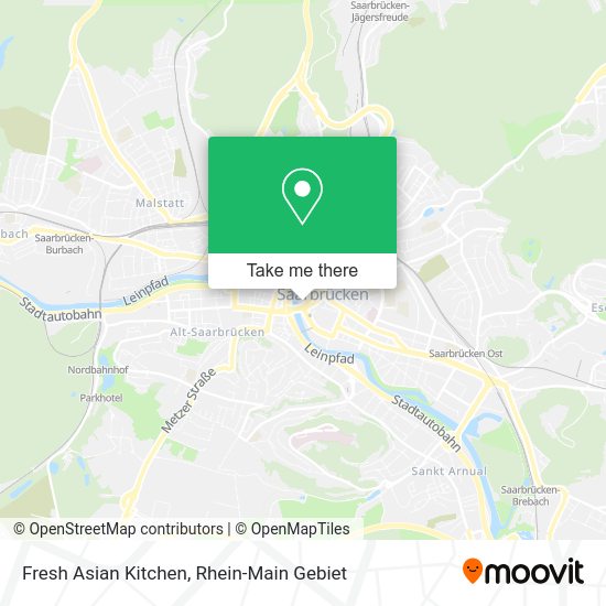 Карта Fresh Asian Kitchen