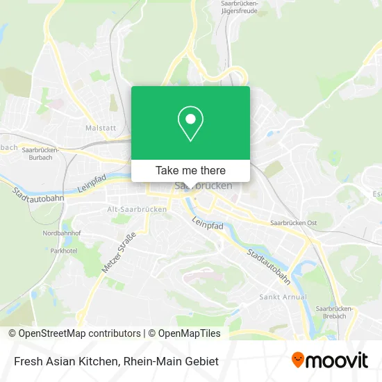 Карта Fresh Asian Kitchen
