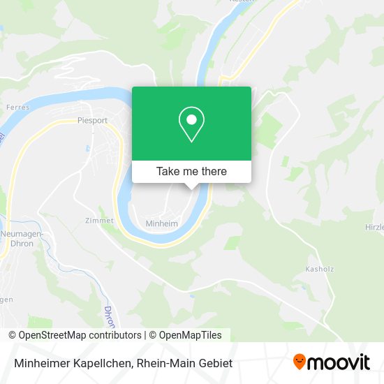 Карта Minheimer Kapellchen