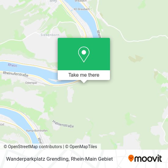 Карта Wanderparkplatz Grendling