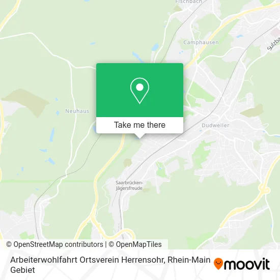 Карта Arbeiterwohlfahrt Ortsverein Herrensohr