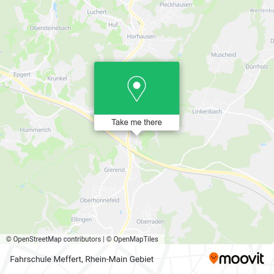 Карта Fahrschule Meffert