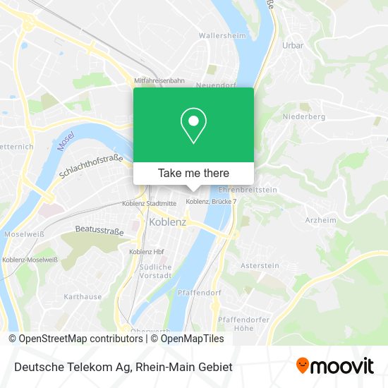 Карта Deutsche Telekom Ag