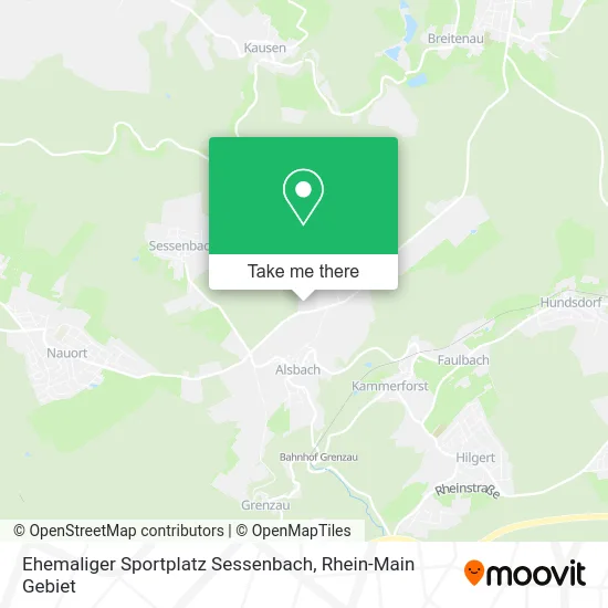 Карта Ehemaliger Sportplatz Sessenbach