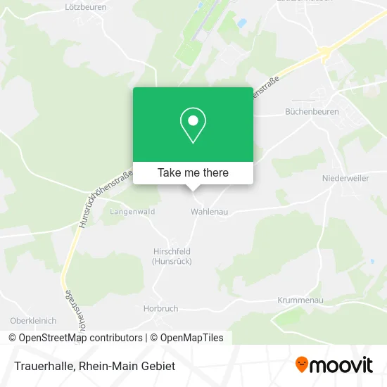 Карта Trauerhalle