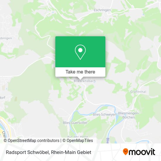 Карта Radsport Schwöbel