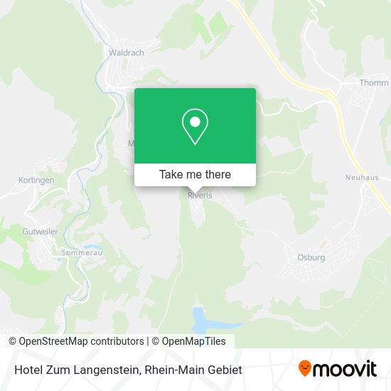 Карта Hotel Zum Langenstein