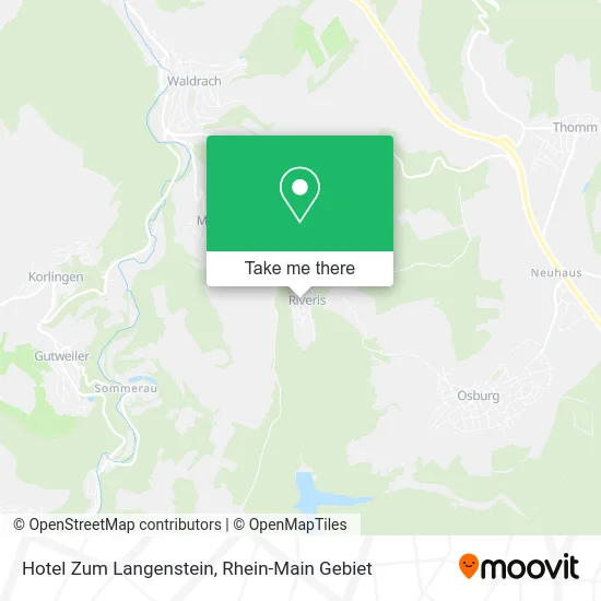 Карта Hotel Zum Langenstein