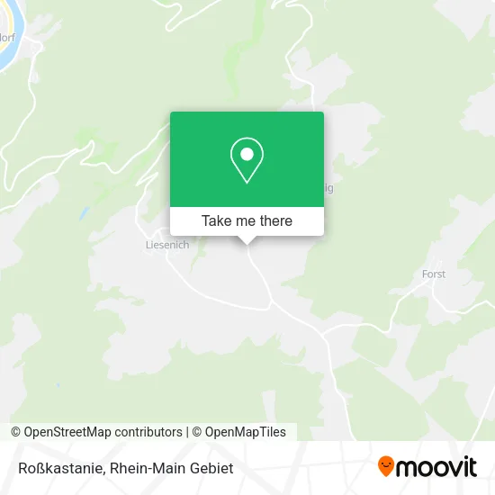 Карта Roßkastanie