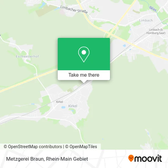 Карта Metzgerei Braun