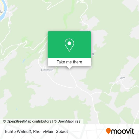 Карта Echte Walnuß