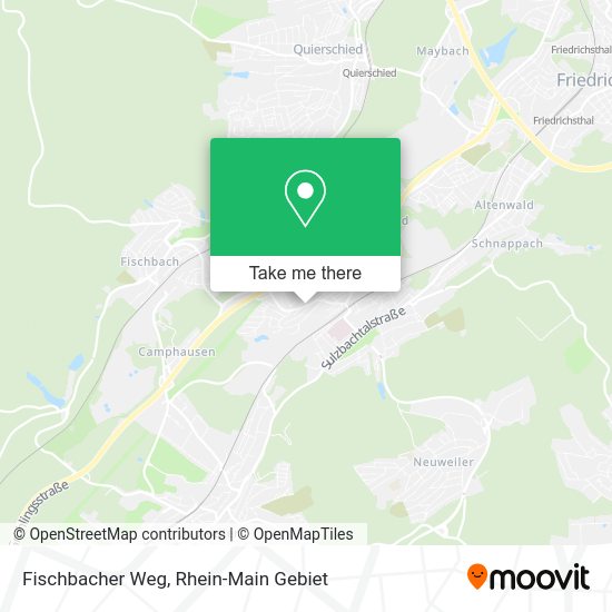 Карта Fischbacher Weg