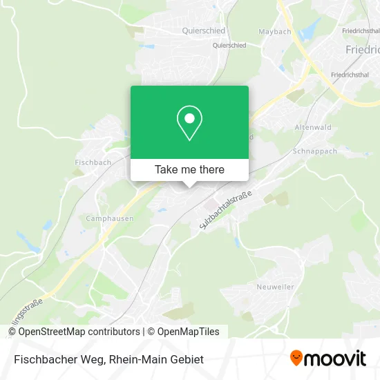Карта Fischbacher Weg
