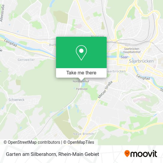 Карта Garten am Silberahorn