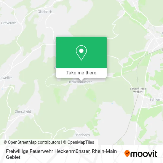 Карта Freiwillige Feuerwehr Heckenmünster