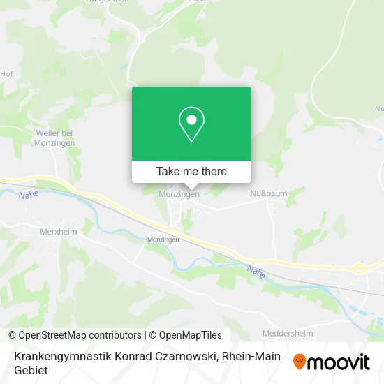 Карта Krankengymnastik Konrad Czarnowski