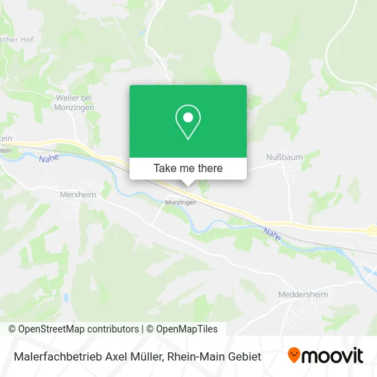 Карта Malerfachbetrieb Axel Müller