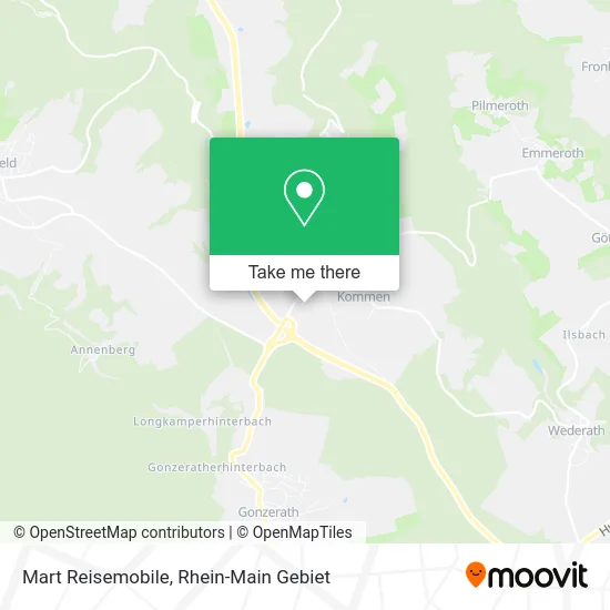 Карта Mart Reisemobile