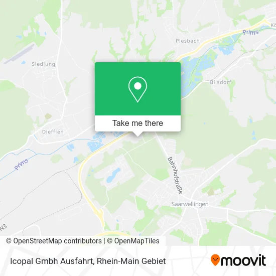 Карта Icopal Gmbh Ausfahrt