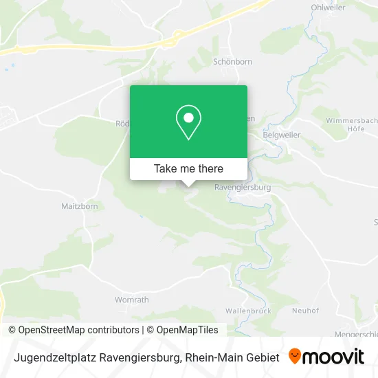 Карта Jugendzeltplatz Ravengiersburg
