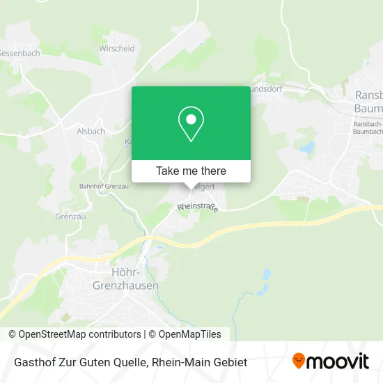 Карта Gasthof Zur Guten Quelle