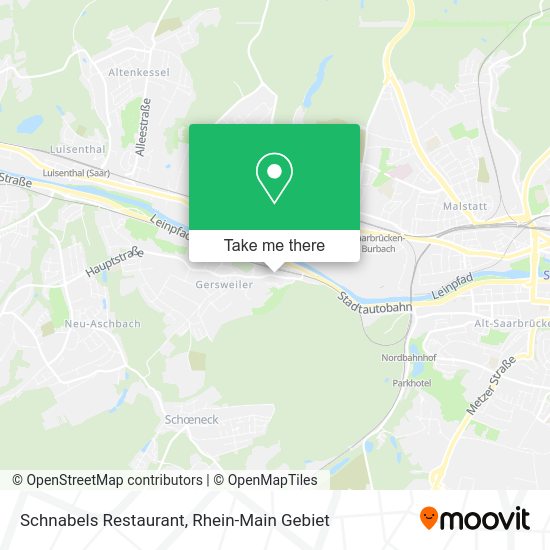 Карта Schnabels Restaurant
