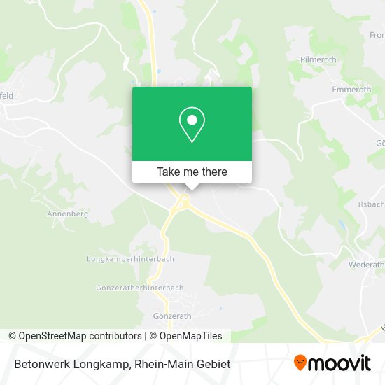 Карта Betonwerk Longkamp