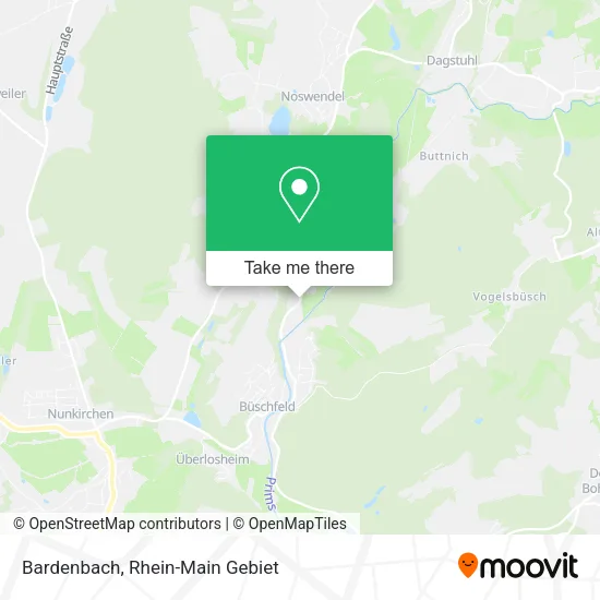 Карта Bardenbach