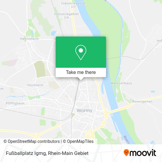 Карта Fußballplatz Igmg